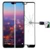 Képernyővédő üveglap 3D teljes előlapos Huawei P20