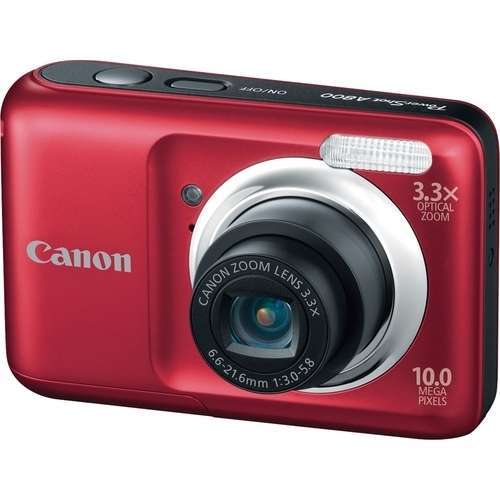 Eladó Már csak volt!!! Canon Powershot A800 piros 10 MP digitális fényképezőgép ( 1 Camera szervizben ) - olcsó, Új Eladó Már csak volt!!! - Miskolc ( Borsod-Abaúj-Zemplén ) fotó