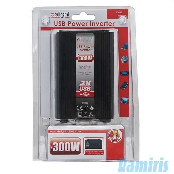 Eladó Már csak volt!!! Notebook DC AC átalakító Szivargyújtó=> 220V inverter, 300W (1 év gar - olcsó, Új Eladó Már csak volt!!! - Miskolc ( Borsod-Abaúj-Zemplén ) fotó