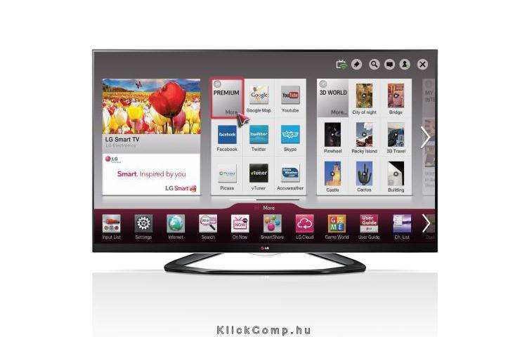 Eladó Már csak volt!!! LG 55" FullHD 55LA640S 200Hz Cinema3D LED TV - olcsó, Új Eladó Már csak volt!!! - Miskolc ( Borsod-Abaúj-Zemplén ) fotó