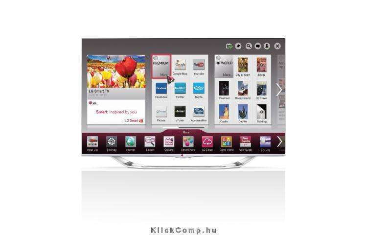 Eladó Már csak volt!!! LG 55" FullHD 55LA740S 800Hz Cinema3D SMART LED TV - olcsó, Új Eladó Már csak volt!!! - Miskolc ( Borsod-Abaúj-Zemplén ) fotó