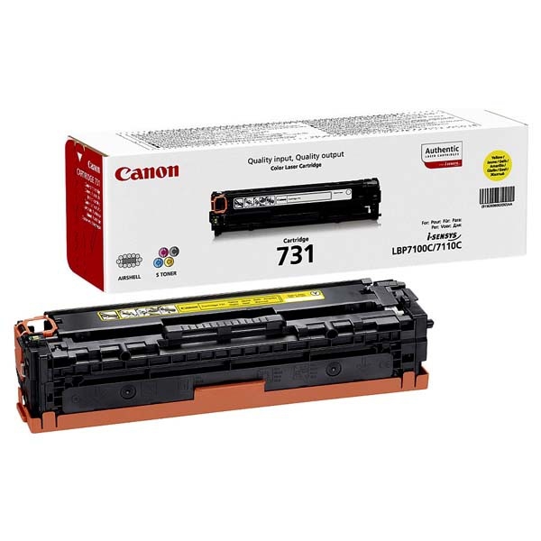 Eladó Toner Canon CRG-731Y sárga - olcsó, Új Eladó - Miskolc ( Borsod-Abaúj-Zemplén ) fotó