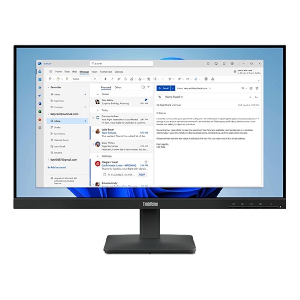 Eladó Lenovo monitor 23,8" 1920x1080 HDMI 100Hz - olcsó, Új Eladó - Miskolc ( Borsod-Abaúj-Zemplén ) fotó