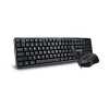 Billentyűzet  Apedra KM-520 vezetékes billentyűzetPlusegér fekete