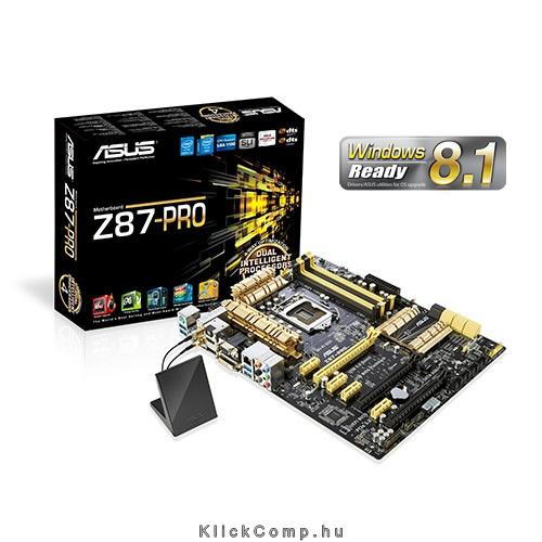 Eladó Már csak volt!!! ASUS Z87-PRO (V Edition) Intel Z87 LGA1150 ATX alaplap - olcsó, Új Eladó Már csak volt!!! - Miskolc ( Borsod-Abaúj-Zemplén ) fotó