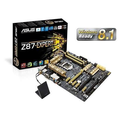 Eladó Már csak volt!!! ASUS Z87-EXPERT Intel Z87 LGA1150 ATX alaplap - olcsó, Új Eladó Már csak volt!!! - Miskolc ( Borsod-Abaúj-Zemplén ) fotó