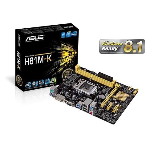 Eladó Már csak volt!!! ASUS H81M-K alaplap - olcsó, Új Eladó Már csak volt!!! - Miskolc ( Borsod-Abaúj-Zemplén ) fotó