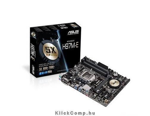 Eladó Már csak volt!!! ASUS H97M-E Intel H97 LGA1150 mATX alaplap - olcsó, Új Eladó Már csak volt!!! - Miskolc ( Borsod-Abaúj-Zemplén ) fotó
