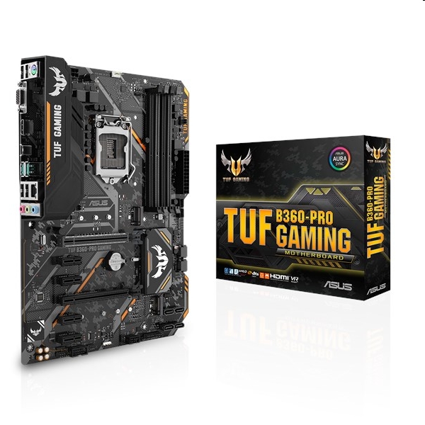 Eladó Már csak volt!!! Alaplap B360 LGA1151 ATX ASUS TUF B360-PRO GAMING - olcsó, Új Eladó Már csak volt!!! - Miskolc ( Borsod-Abaúj-Zemplén ) fotó