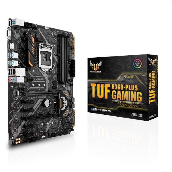 Eladó Már csak volt!!! Alaplap B360 LGA1151 ATX ASUS TUF B360-PLUS GAMING - olcsó, Új Eladó Már csak volt!!! - Miskolc ( Borsod-Abaúj-Zemplén ) fotó