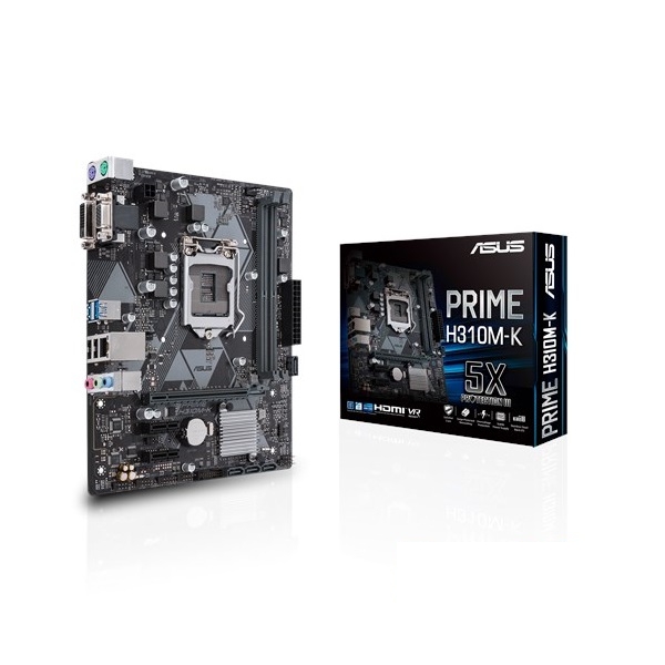 Eladó Már csak volt!!! Alaplap H310 LGA1151 mATX ASUS PRIME H310M-K - olcsó, Új Eladó Már csak volt!!! - Miskolc ( Borsod-Abaúj-Zemplén ) fotó