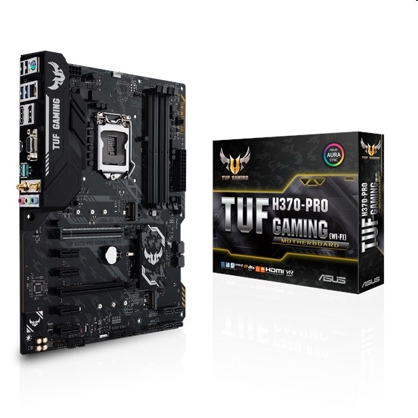Eladó Már csak volt!!! Alaplap H370 LGA1151 ATX ASUS TUF H370-PRO GAMING (WI-FI) - olcsó, Új Eladó Már csak volt!!! - Miskolc ( Borsod-Abaúj-Zemplén ) fotó