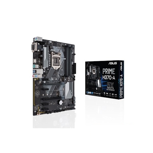 Eladó Már csak volt!!! Alaplap H370 LGA1151 ATX ASUS PRIME H370-A - olcsó, Új Eladó Már csak volt!!! - Miskolc ( Borsod-Abaúj-Zemplén ) fotó