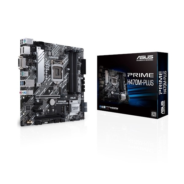 Eladó Már csak volt!!! Alaplap H470M LGA1200 ASUS PRIME H470M-PLUS Intel H470 mATX - olcsó, Új Eladó Már csak volt!!! - Miskolc ( Borsod-Abaúj-Zemplén ) fotó