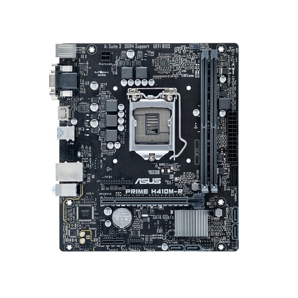 Eladó Már csak volt!!! Alaplap H410 LGA1200 mATX ASUS PRIME H410M-R-SI - olcsó, Új Eladó Már csak volt!!! - Miskolc ( Borsod-Abaúj-Zemplén ) fotó