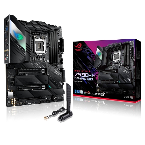 Eladó Már csak volt!!! Alaplap Z590 LGA1200 ASUS ROG STRIX Z590-F GAMING WIFI ATX - olcsó, Új Eladó Már csak volt!!! - Miskolc ( Borsod-Abaúj-Zemplén ) fotó