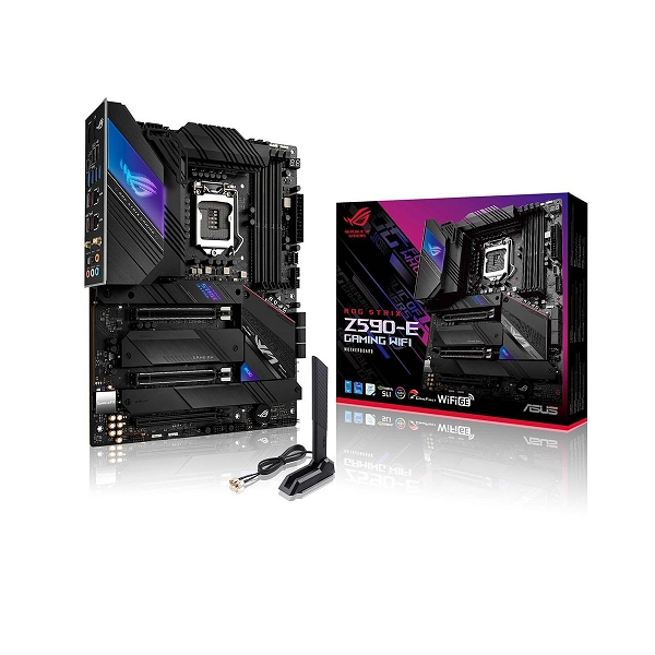 Eladó Már csak volt!!! Alaplap Z590 LGA1200 ASUS ROG STRIX Z590-E GAMING WIFI ATX - olcsó, Új Eladó Már csak volt!!! - Miskolc ( Borsod-Abaúj-Zemplén ) fotó