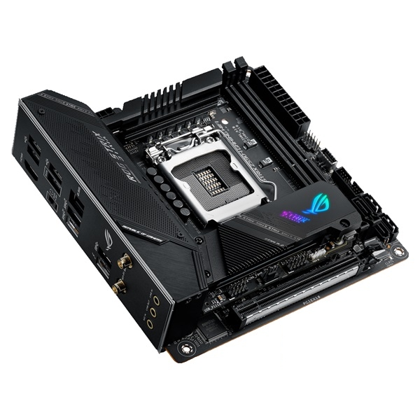 Eladó Már csak volt!!! Alaplap Z590 LGA1200 ASUS ROG STRIX Z590-I GAMING WIFI mini-ITX - olcsó, Új Eladó Már csak volt!!! - Miskolc ( Borsod-Abaúj-Zemplén ) fotó