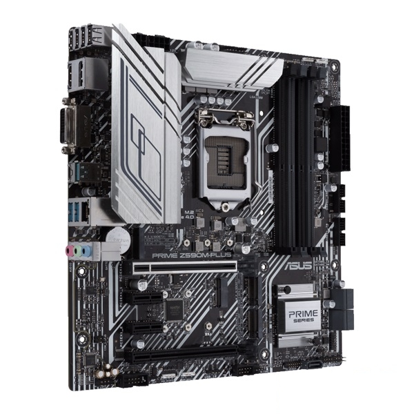 Eladó Már csak volt!!! Alaplap Z590 LGA1200 ASUS PRIME Z590M-PLUS mATX - olcsó, Új Eladó Már csak volt!!! - Miskolc ( Borsod-Abaúj-Zemplén ) fotó