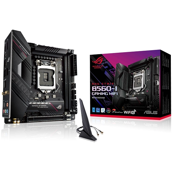 Eladó Már csak volt!!! Alaplap B560 LGA1200 ASUS ROG STRIX B560-I GAMING WIFI mini-ITX - olcsó, Új Eladó Már csak volt!!! - Miskolc ( Borsod-Abaúj-Zemplén ) fotó
