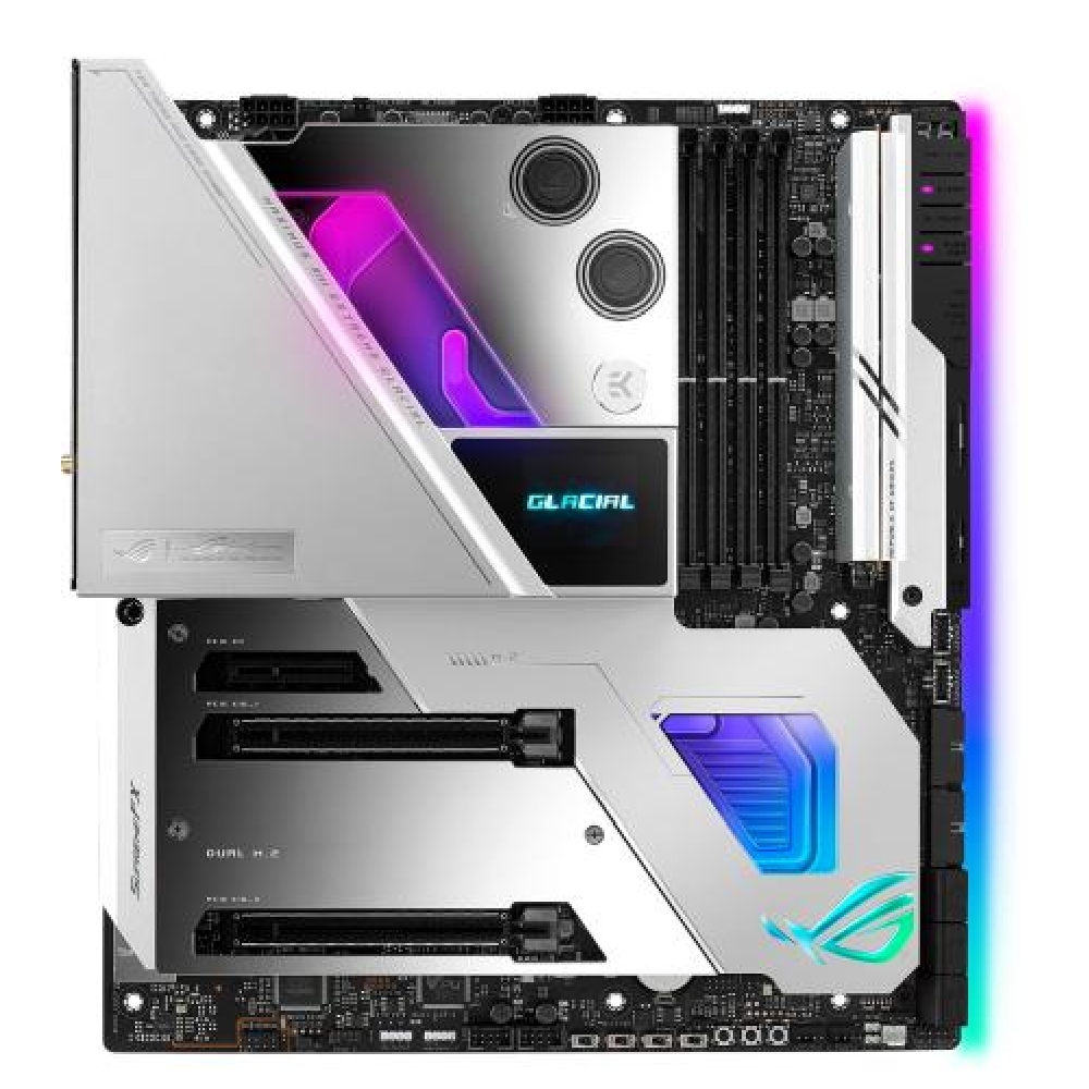 Eladó Már csak volt!!! Alaplap Z590 LGA1200 4xDDR4 Asus ROG Maximus XIII Extreme Glacial E-ATX - olcsó, Új Eladó Már csak volt!!! - Miskolc ( Borsod-Abaúj-Zemplén ) fotó