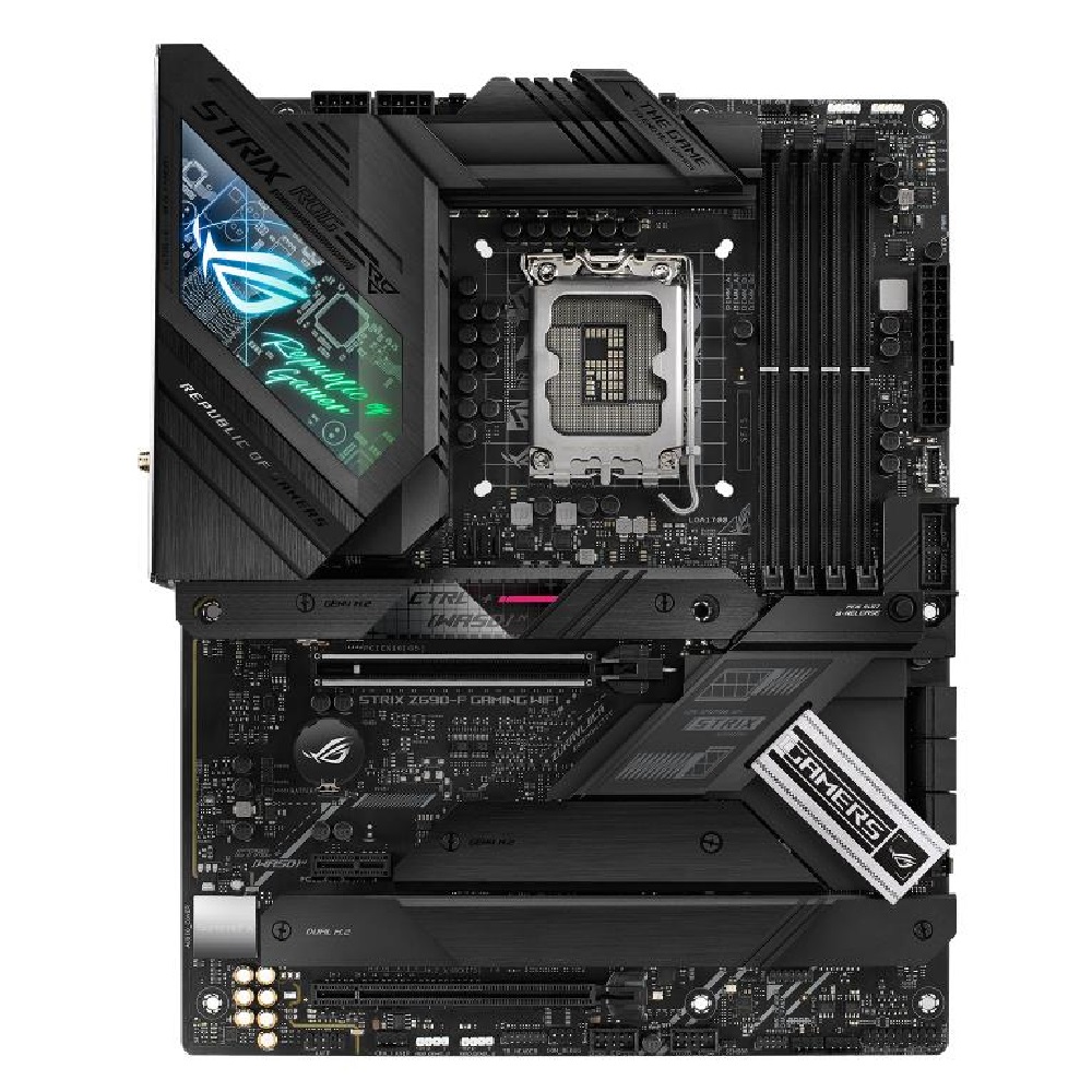 Eladó Már csak volt!!! Alaplap Z690 LGA1700 4xDDR5 Asus ROG Strix Z690-F ATX - olcsó, Új Eladó Már csak volt!!! - Miskolc ( Borsod-Abaúj-Zemplén ) fotó