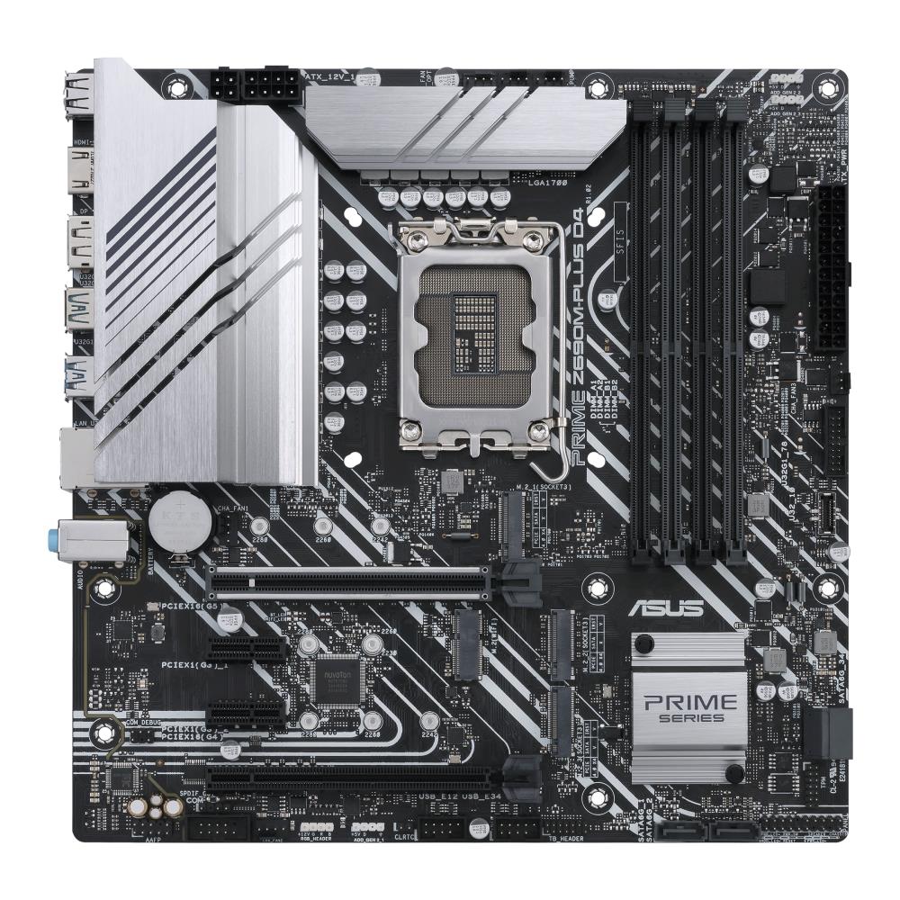 Eladó Már csak volt!!! Alaplap Z690M LGA1700 ASUS PRIME Z690M-PLUS D4 Intel Z690 mATX - olcsó, Új Eladó Már csak volt!!! - Miskolc ( Borsod-Abaúj-Zemplén ) fotó
