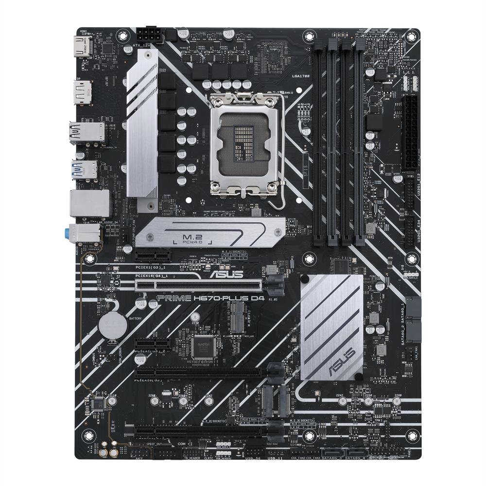 Eladó Már csak volt!!! Alaplap H670 LGA1700 4xDDR4 Asus PRIME H670-PLUS D4 ATX - olcsó, Új Eladó Már csak volt!!! - Miskolc ( Borsod-Abaúj-Zemplén ) fotó