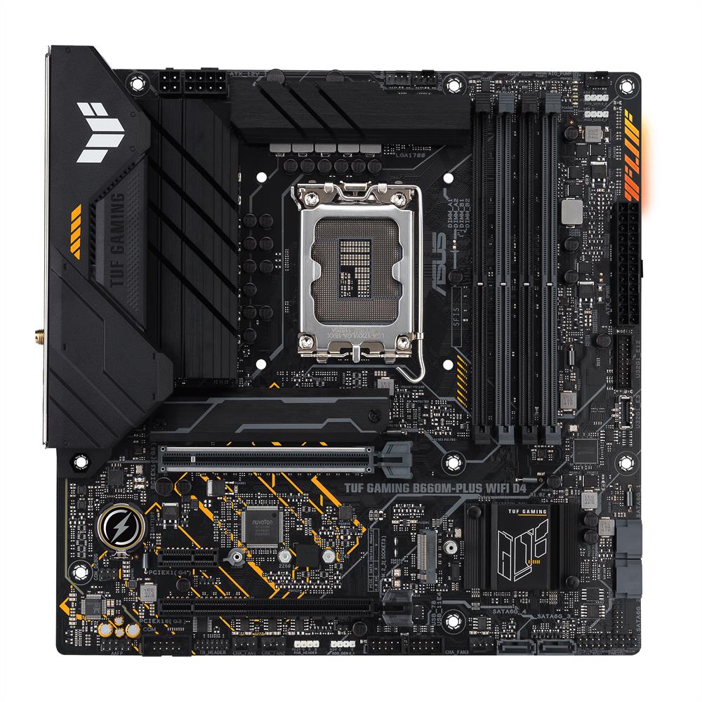 Eladó Már csak volt!!! Alaplap B660 LGA1700 4xDDR4 Asus TUF Gaming B660M-PLUS D4 mATX - olcsó, Új Eladó Már csak volt!!! - Miskolc ( Borsod-Abaúj-Zemplén ) fotó