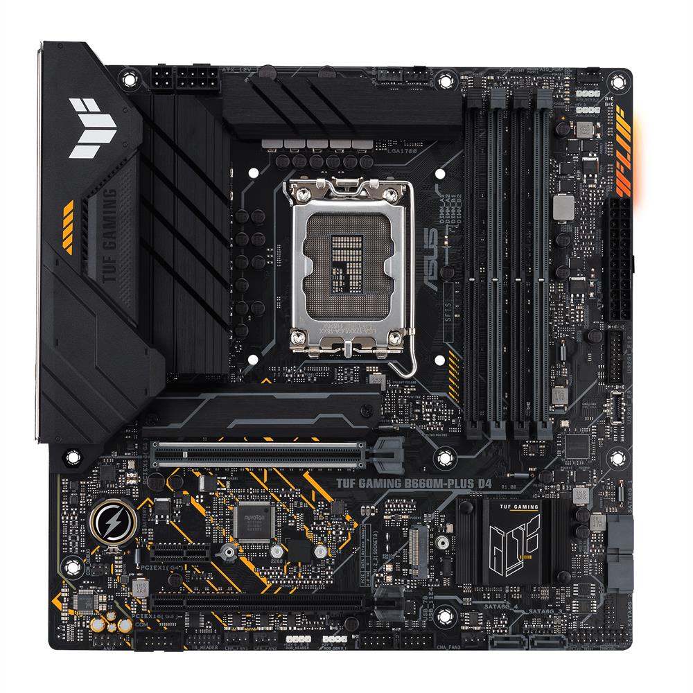 Eladó Már csak volt!!! Alaplap B660 LGA1700 ASUS TUF GAMING B660M-PLUS D4 mATX - olcsó, Új Eladó Már csak volt!!! - Miskolc ( Borsod-Abaúj-Zemplén ) fotó
