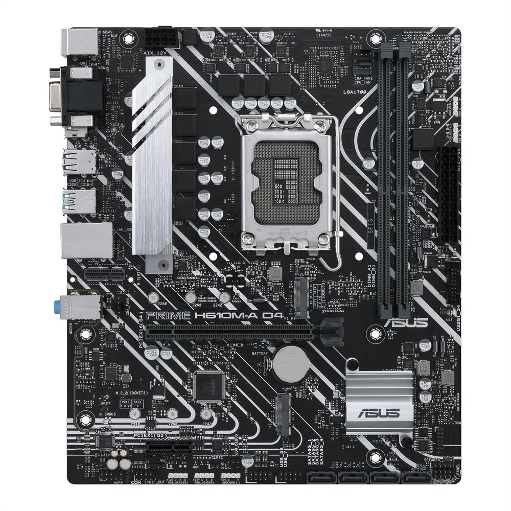 Eladó Már csak volt!!! Alaplap H610 LGA1700 2xDDR4 Asus PRIME H610M-A D4 mATX - olcsó, Új Eladó Már csak volt!!! - Miskolc ( Borsod-Abaúj-Zemplén ) fotó