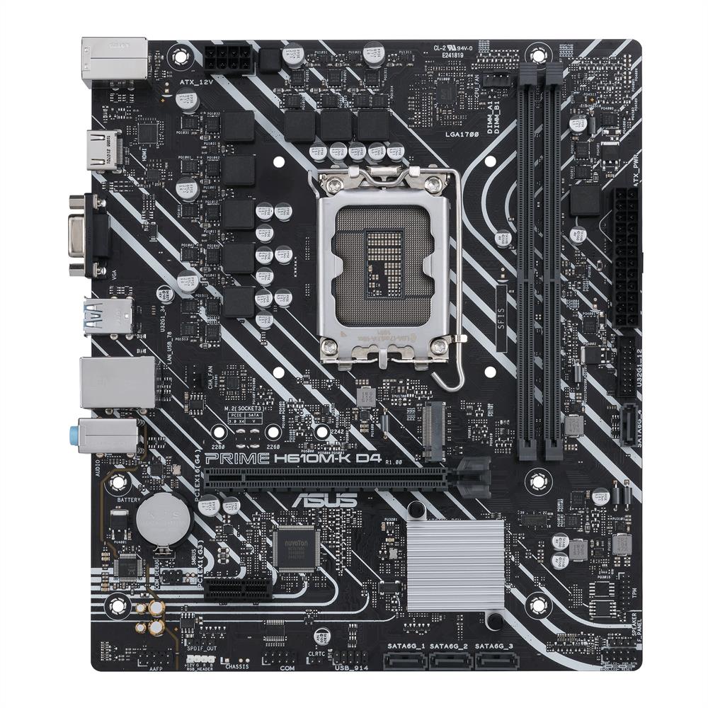 Eladó Alaplap H610 LGA1700 2xDDR4 Asus PRIME H610M-K D4 mATX - olcsó, Új Eladó - Miskolc ( Borsod-Abaúj-Zemplén ) fotó