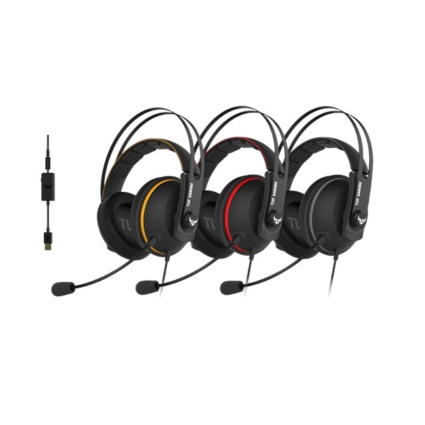 Eladó Már csak volt!!! Fejhallgató ASUS TUF GAMING H7 Fekete-sárga Gamer Headset - olcsó, Új Eladó Már csak volt!!! - Miskolc ( Borsod-Abaúj-Zemplén ) fotó