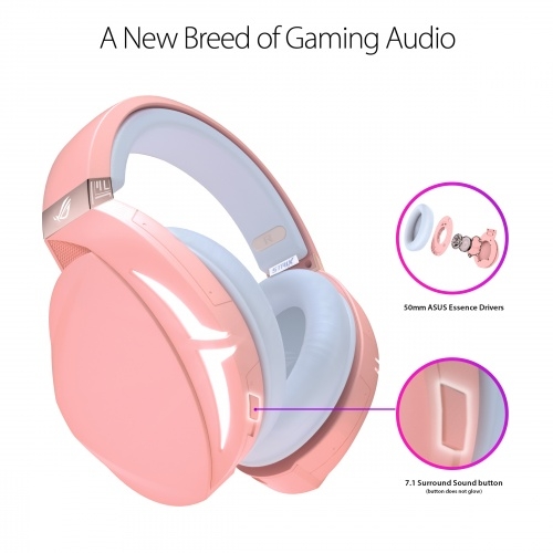 Eladó Már csak volt!!! Fejhallgató ASUS ROG STRIX Fusion 300 PNK LTD 7.1 Gamer headset - olcsó, Új Eladó Már csak volt!!! - Miskolc ( Borsod-Abaúj-Zemplén ) fotó