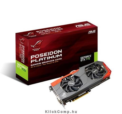 Eladó Már csak volt!!! ASUS POSEIDON-GTX770-P-2GD5 nVidia 2GB GDDR5 256bit PCIe videokártya - olcsó, Új Eladó Már csak volt!!! - Miskolc ( Borsod-Abaúj-Zemplén ) fotó