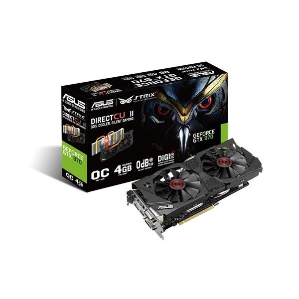 Eladó Már csak volt!!! VGA GTX970-DC2OC-4GD5 nVidia 4GB GDDR5 256bit PCIe videokártya ASUS STRIX - olcsó, Új Eladó Már csak volt!!! - Miskolc ( Borsod-Abaúj-Zemplén ) fotó