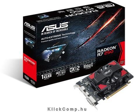 Eladó Már csak volt!!! VGA R7 PCI-E R7-250-1GD5-V2 AMD 1GB GDDR5 128bit videokártya ASUS - olcsó, Új Eladó Már csak volt!!! - Miskolc ( Borsod-Abaúj-Zemplén ) fotó