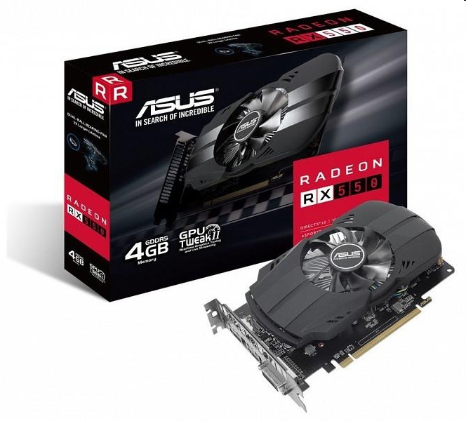 Eladó Már csak volt!!! VGA RX550 4GB GDDR5 128bit ASUS PH-RX550-4G-M7 AMD PCIe videokártya - olcsó, Új Eladó Már csak volt!!! - Miskolc ( Borsod-Abaúj-Zemplén ) fotó