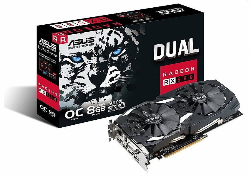 Eladó Már csak volt!!! VGA RX580 8GB GDDR5 256bit ASUS DUAL-RX580-8G AMD PCI-E videokártya - olcsó, Új Eladó Már csak volt!!! - Miskolc ( Borsod-Abaúj-Zemplén ) fotó