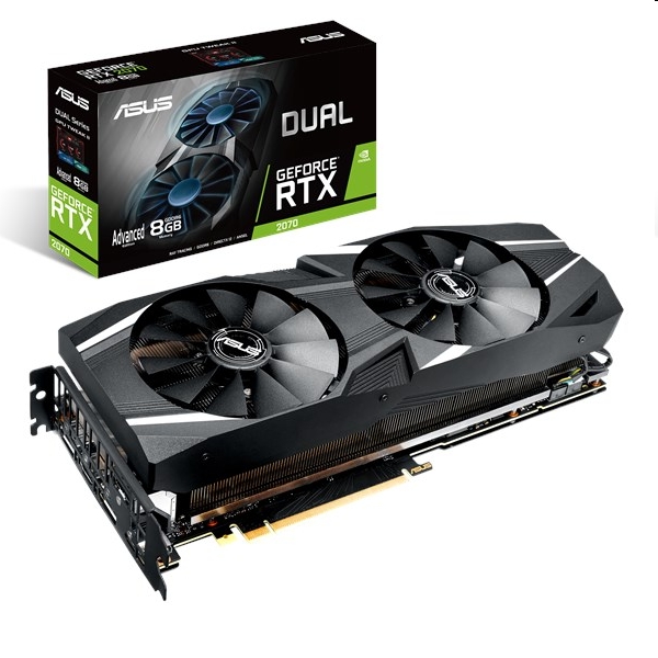 Eladó Már csak volt!!! VGA RTX2070 8GB GDDR6 256bit ASUS DUAL-RTX2070-A8G nVidia PCIe videokártya - olcsó, Új Eladó Már csak volt!!! - Miskolc ( Borsod-Abaúj-Zemplén ) fotó