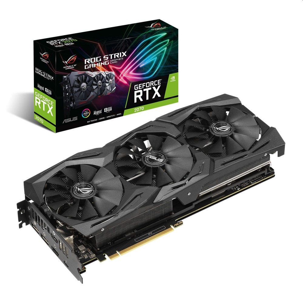 Eladó Már csak volt!!! VGA RTX2070 8GB GDDR6 256bit ASUS ROG-STRIX-RTX2070-A8G-GAMING nVidia PCIe video - olcsó, Új Eladó Már csak volt!!! - Miskolc ( Borsod-Abaúj-Zemplén ) fotó