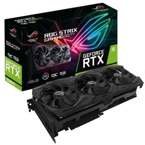 Eladó Már csak volt!!! VGA RTX2080 352bit PCIe ASUS ROG STRIX RTX2080TI O11G GAMING nVidia 11GB GDDR6 v - olcsó, Új Eladó Már csak volt!!! - Miskolc ( Borsod-Abaúj-Zemplén ) fotó