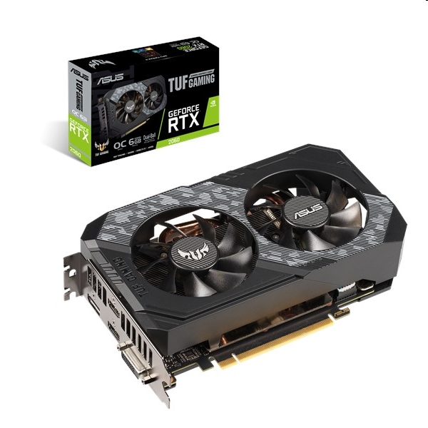 Eladó Már csak volt!!! VGA RTX2060 192bit PCIe ASUS TUF RTX2060 O6G GAMING nVidia 6GB GDDR6 videokártya - olcsó, Új Eladó Már csak volt!!! - Miskolc ( Borsod-Abaúj-Zemplén ) fotó