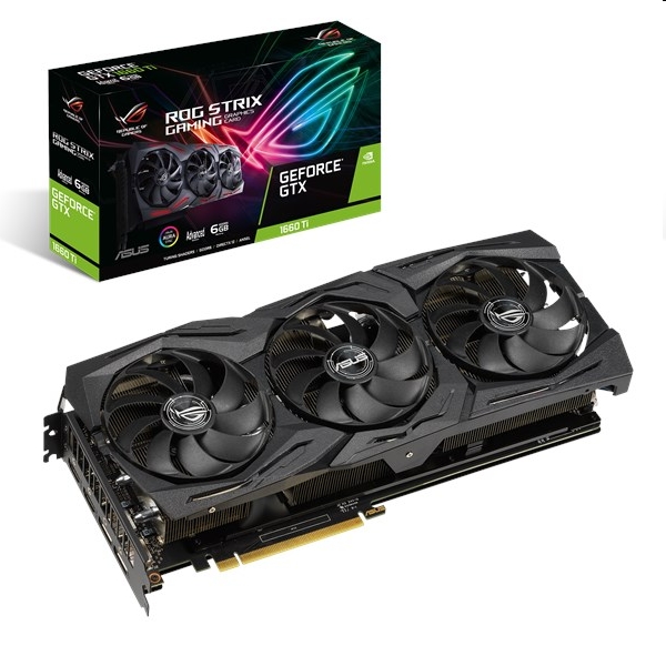 Eladó Már csak volt!!! VGA GTX1660 192bit PCIe ASUS ROG STRIX GTX1660TI A6G GAMING nVidia 6GB GDDR6 vid - olcsó, Új Eladó Már csak volt!!! - Miskolc ( Borsod-Abaúj-Zemplén ) fotó