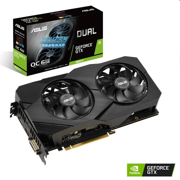Eladó Már csak volt!!! VGA GTX1660 192bit PCIe ASUS DUAL-GTX1660TI-O6G-EVO nVidia 6GB GDDR6 videókártya - olcsó, Új Eladó Már csak volt!!! - Miskolc ( Borsod-Abaúj-Zemplén ) fotó