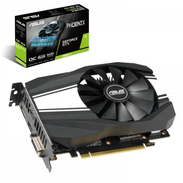 Eladó Már csak volt!!! VGA GTX1660 192bit PCIe ASUS PH-GTX1660TI-6G nVidia 6GB GDDR6 videókártya - olcsó, Új Eladó Már csak volt!!! - Miskolc ( Borsod-Abaúj-Zemplén ) fotó