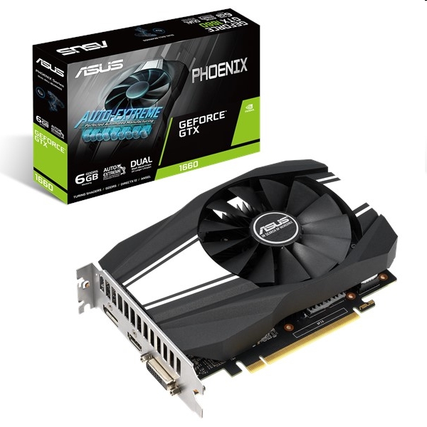 Eladó Már csak volt!!! VGA GTX1660 192bit PCIe ASUS PH-GTX1660-O6G nVidia 6GB GDDR5 videokártya - olcsó, Új Eladó Már csak volt!!! - Miskolc ( Borsod-Abaúj-Zemplén ) fotó