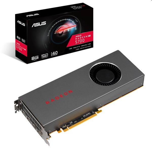 Eladó Már csak volt!!! VGA RX5700 256bit PCI-E ASUS RX5700-8G AMD 8GB GDDR6 videokártya - olcsó, Új Eladó Már csak volt!!! - Miskolc ( Borsod-Abaúj-Zemplén ) fotó