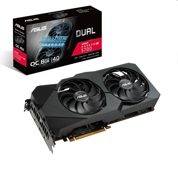 Eladó Már csak volt!!! VGA RX5700 256bit PCI-E ASUS DUAL-RX5700-O8G-EVO AMD 8GB GDDR6 videokártya - olcsó, Új Eladó Már csak volt!!! - Miskolc ( Borsod-Abaúj-Zemplén ) fotó