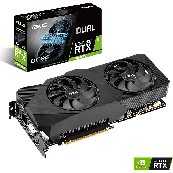 Eladó Már csak volt!!! VGA RTX2060 2562bit PCIe ASUS DUAL-RTX2060S-O8G-EVO nVidia 8GB GDDR6 videokártya - olcsó, Új Eladó Már csak volt!!! - Miskolc ( Borsod-Abaúj-Zemplén ) fotó